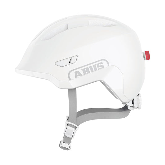 ABUS Kinderhelm Smiley 3.0 Ace LED - Fahrradhelm mit Licht