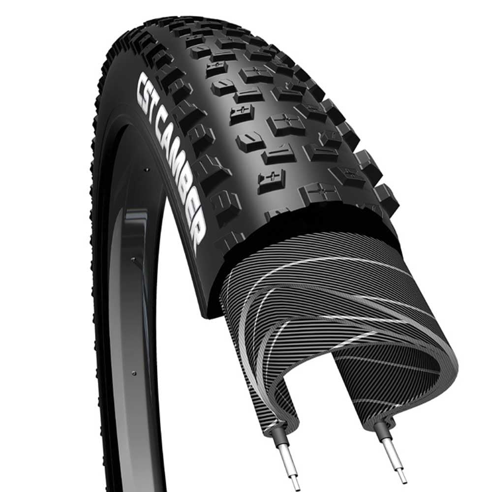 Llanta CST 29X2.25 (56-622) MTB Camber Negra 120TPI Doblable Tubeless C1671TR