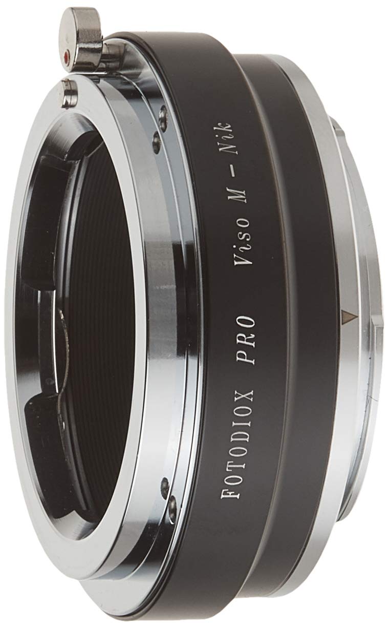 Fotodiox Pro - Adaptador de Montura para Lentes Leica M Visoflex a cámaras Nikon F-Mount