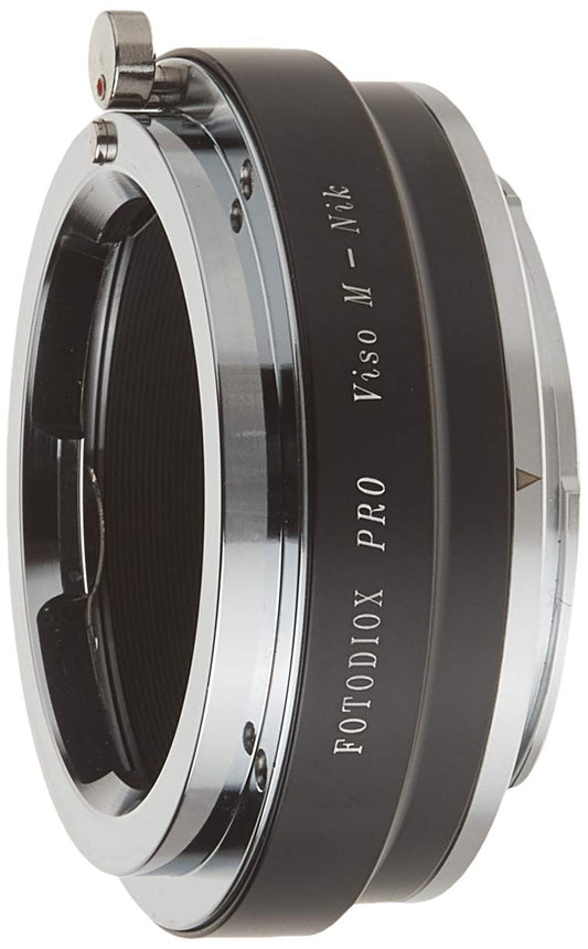 Fotodiox Pro - Adaptador de Montura para Lentes Leica M Visoflex a cámaras Nikon F-Mount