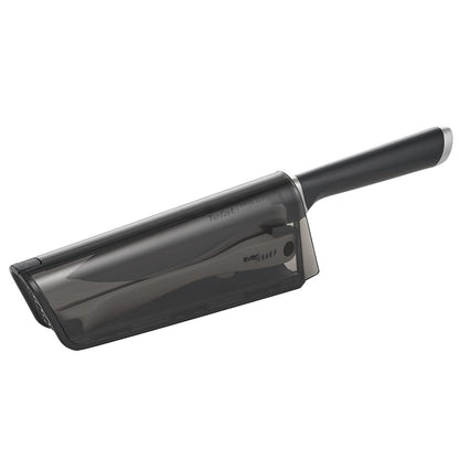 Tefal Ever Sharp Chef K25791, Afilador cuchillo y cuchillo chef de 16,5 cm, mantiene tu hoja afilada, afila antes y después de cada uso, hoja de acero inoxidable, sistema bloqueo inteligente