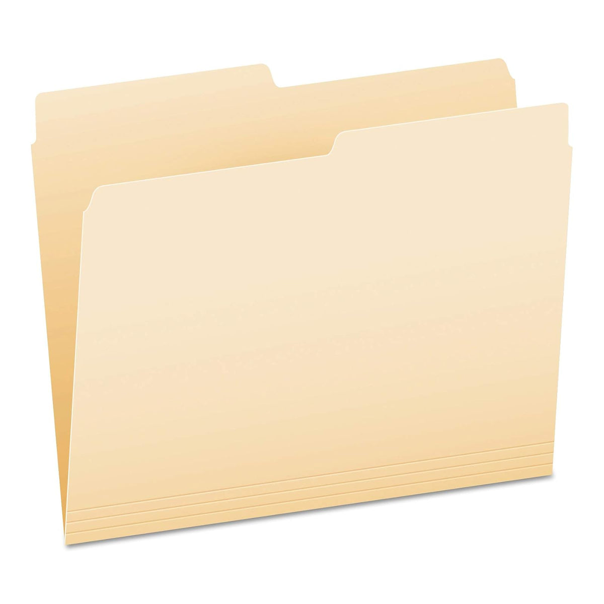 Pendaflex Essentials Fólder Manila Tamaño Carta - Corte a 1 - 2