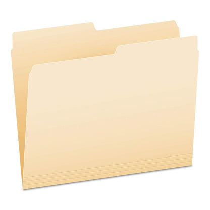 Pendaflex Essentials Fólder Manila Tamaño Carta - Corte a 1 - 2