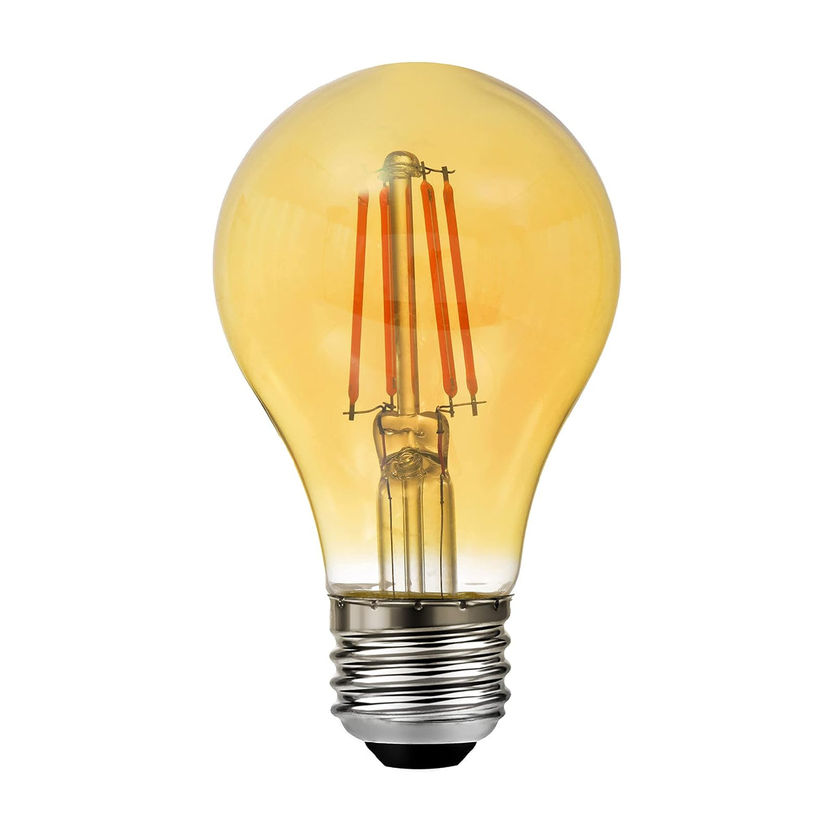 Sylvania Home Lighting 74694 Sylvania foco LED de filamento, A19-40W, Amber Finish