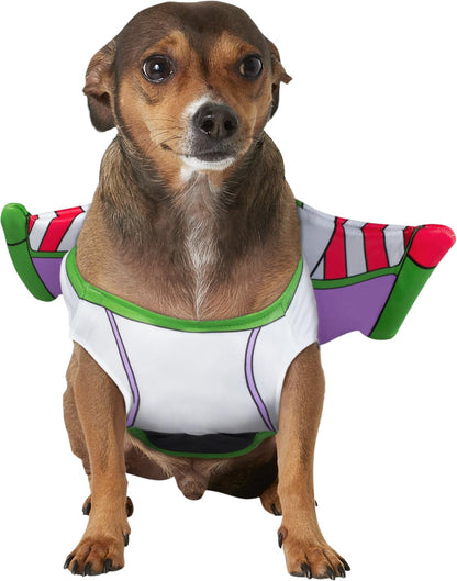 Rubie'S Disney Toy Story Buzz - Paquete de Accesorios y Juguetes para Mascotas, como se Muestra, Mediano/Grande