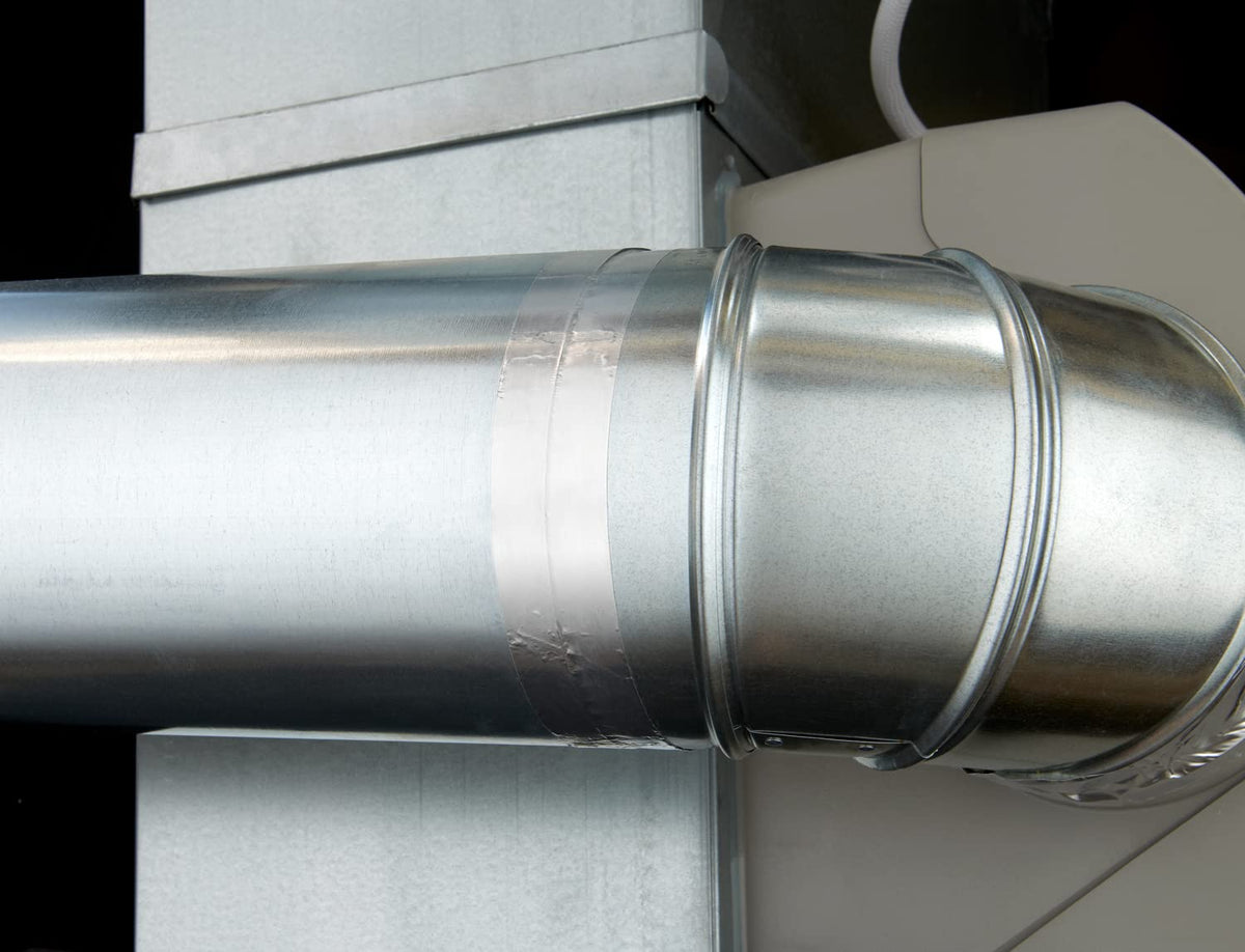 3M High Temperature Flue Tape, 15-Foot Roll | Cinta resistente al calor para costuras de conductos de calefacción, detiene fugas de aire caliente, ayuda a reducir los