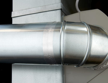 3M High Temperature Flue Tape, 15-Foot Roll | Cinta resistente al calor para costuras de conductos de calefacción, detiene fugas de aire caliente, ayuda a reducir los
