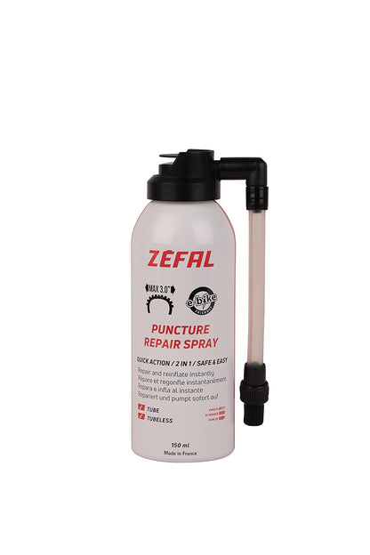 ZEFAL Bomba Anti-Ponchadura Repair Spray 150mL Uso Unico 2Bar 1129