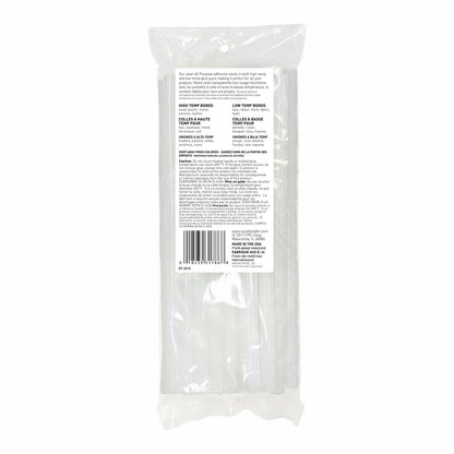 Surebonder Barras de pegamento multiusos fabricadas en los Estados Unidos, para todas las temperaturas, transparentes de 7/16 pulgadas de profundidad, 10 pulgadas de largo, 20 varillas por bolsa