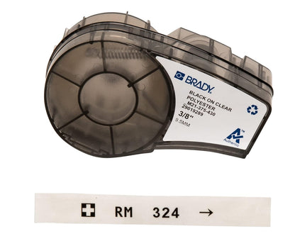 Brady M21-500-430 Etiqueta de Poliéster Transparente 0.5" - M21-375-430 - .375"