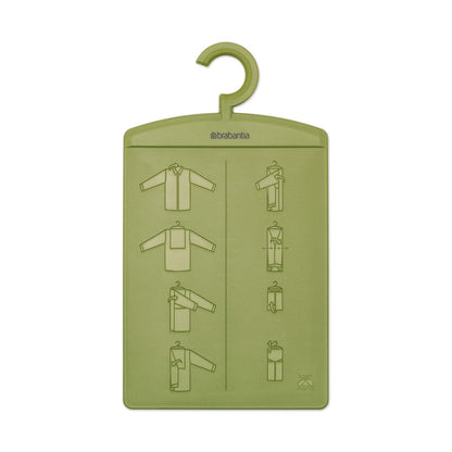Brabantia Tabla plegable (verde tranquilo) para camisas, carpeta de lavandería, ayudante de ropa plegable (8 x 0.2 x 15 pulgadas)