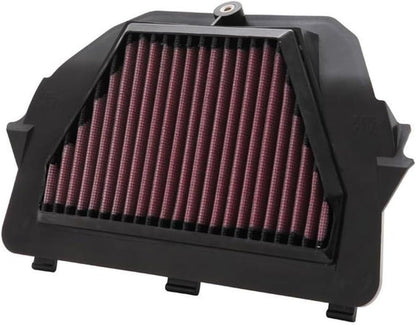 K&N YA-6008 Filtro de Aire de Alto Rendimiento para Yamaha YZF R6/R6S 2008-2019, Negro