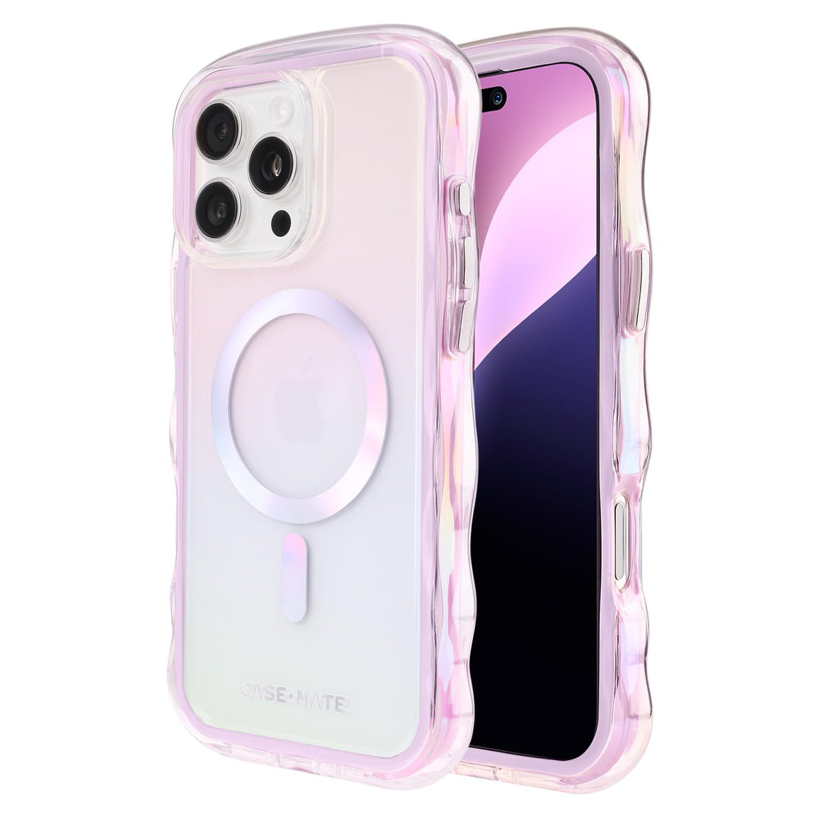 Case-Mate - Funda de jabón para iPhone 16 Pro MAX [Compatible con MagSafe] - Elegante Funda para teléfono con protección contra caídas de 12 pies, Cubierta magnética Premium para iPhone 16 Pro MAX