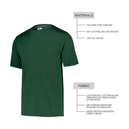 Russell Athletic- Playera de manga corta para Performance Tee, hombre