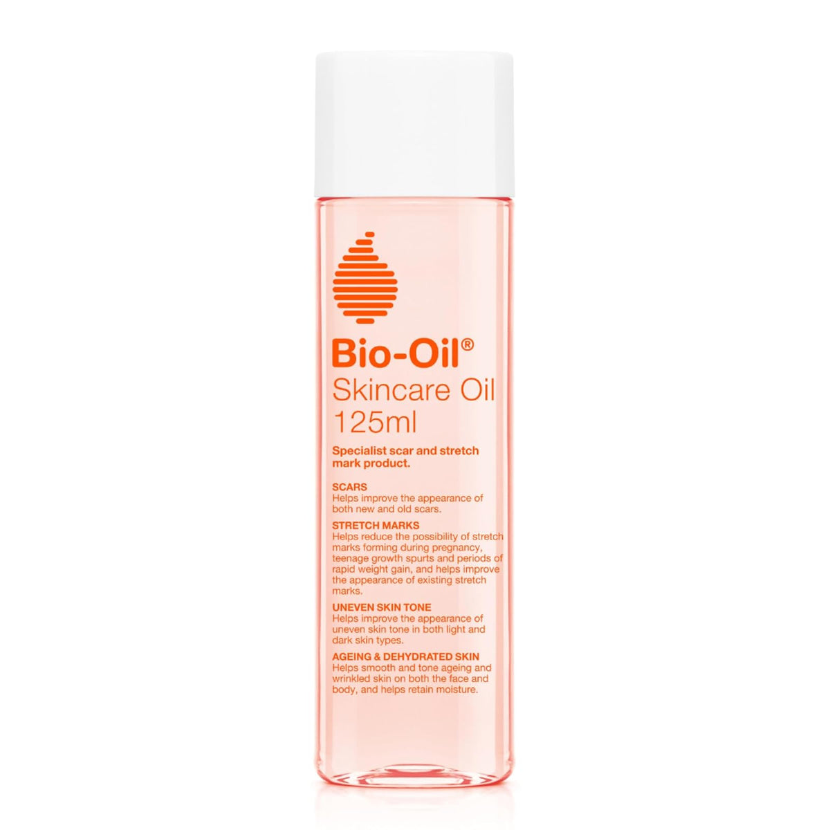 Bio-Oil, Aceite Corporal, Disminuye Cicatrices y Estrías, Skincare Oíl, 125 ml