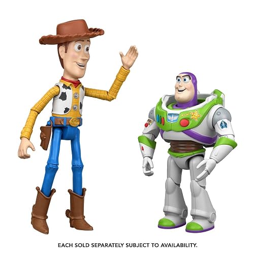 Mattel Pixar Toy Story 5 Figura de Acción Woody parlante de 7 Pulgadas 3+