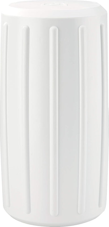 Attwood 93534-1 Defensa de Muelle de Esquina Redonda Resistente a los Rayos UV, Color Blanco - Esquina redonda