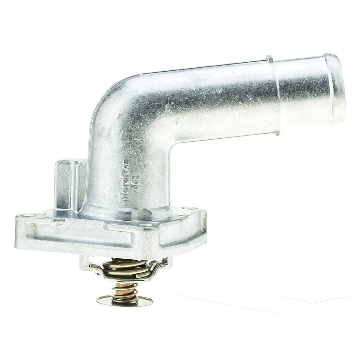 MotoRad 662-180 Termostato Silver Ensamble de Carcasa de Termostato de Refrigerante del Motor Compatible con Nissan Murano 08–14 Maxima 09 Pathfinder 13–15 Altima 07–14 Quest 11–14 Infiniti QX60
