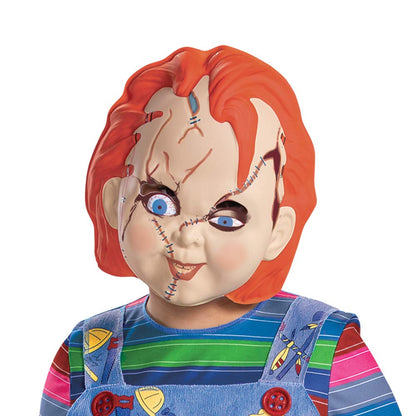Disfraz de Chucky para niños, Disfraz Oficial de Chucky, Disfraz de Chucky, Disfraz clásico de niño, Talla M (7-8)