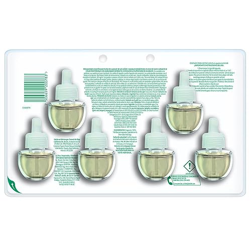 Air Wick Repuestos para Aromatizante Eléctrico, Aroma Frutos Rojos, 6 Piezas de 20 ml c/u