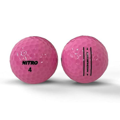 Nitro Bola de Golf de Distancia máxima (Paquete de 12)