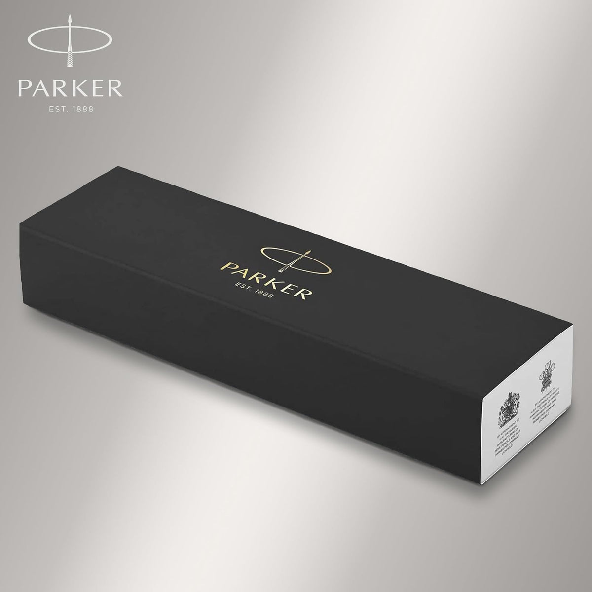 Parker IM Bolígrafo, Negro (Black and Gold), Punta Fina
