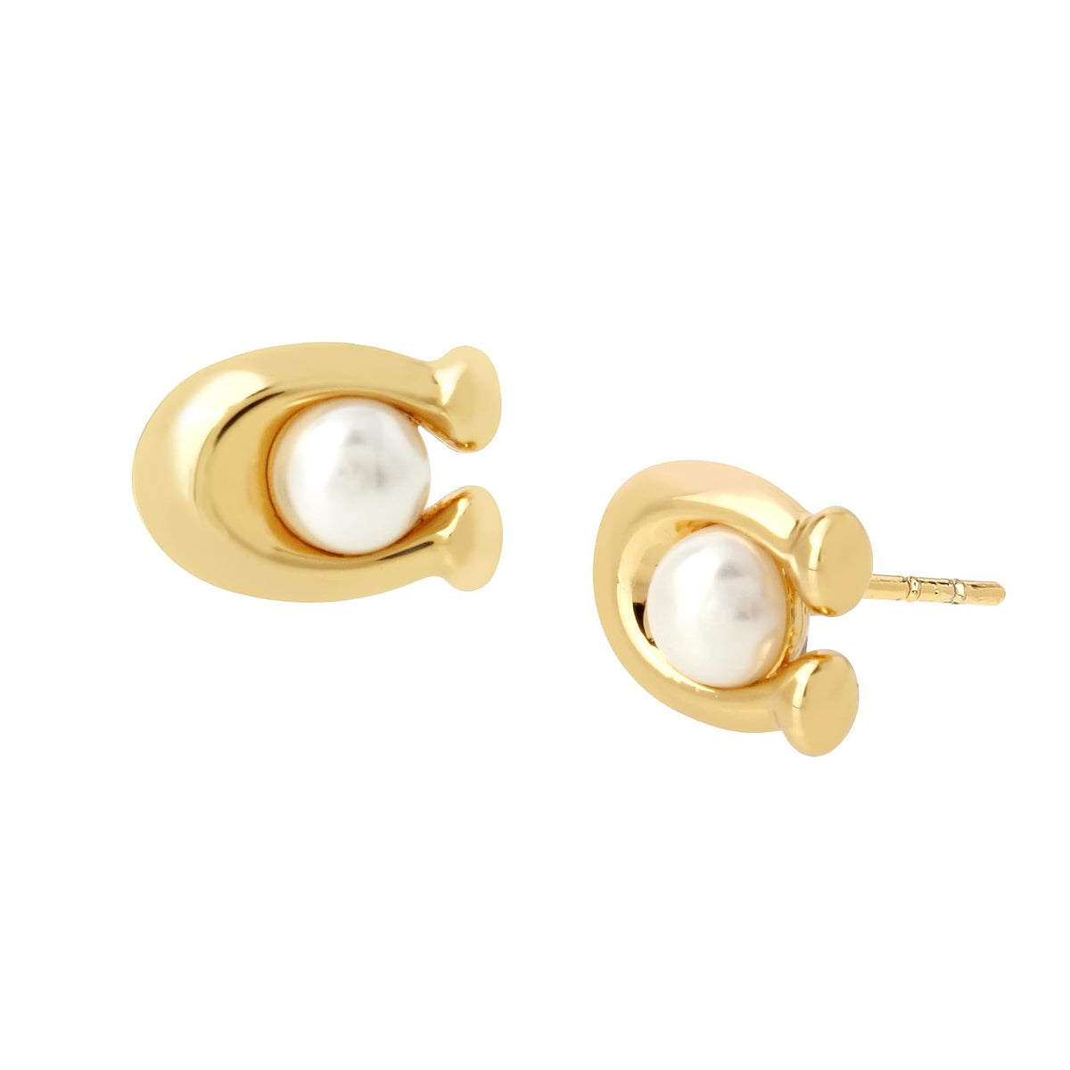 COACH - Aretes de perlas C