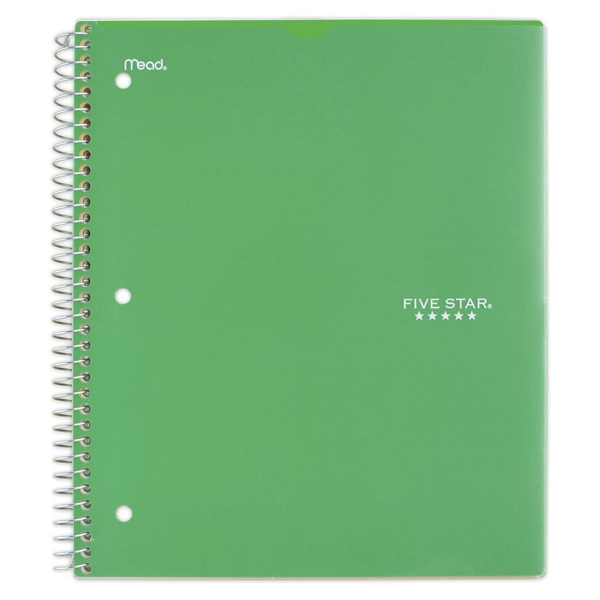 Five Star Cuaderno Personalizable de Espiral Profesional 100 Hojas a Raya 1 Materia