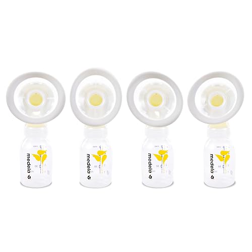 Medela | Embudo PersonalFit Flex para Extractores de Leche Medela | Talla Mediana (24 mm) | Contiene: 2 embudos