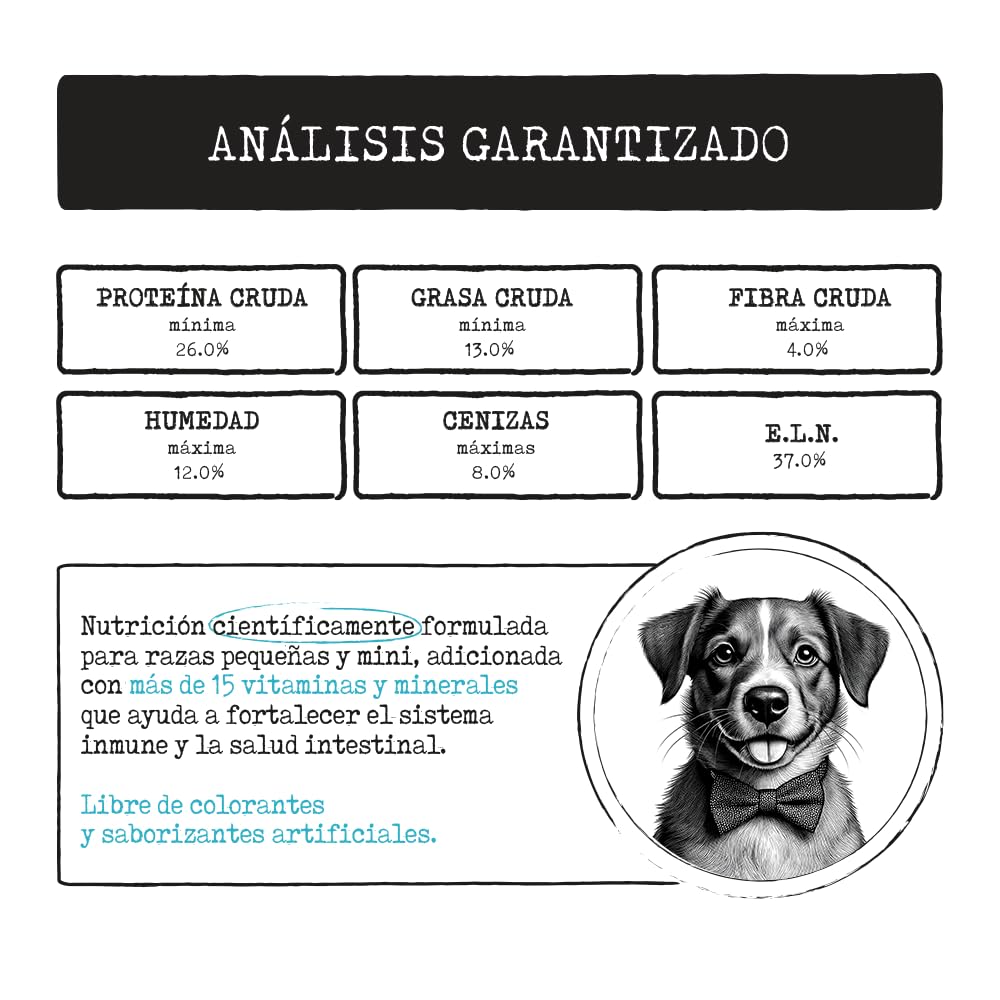 Prime Care Alimento para Perros Adultos Razas Pequeñas y Mini 2 kg