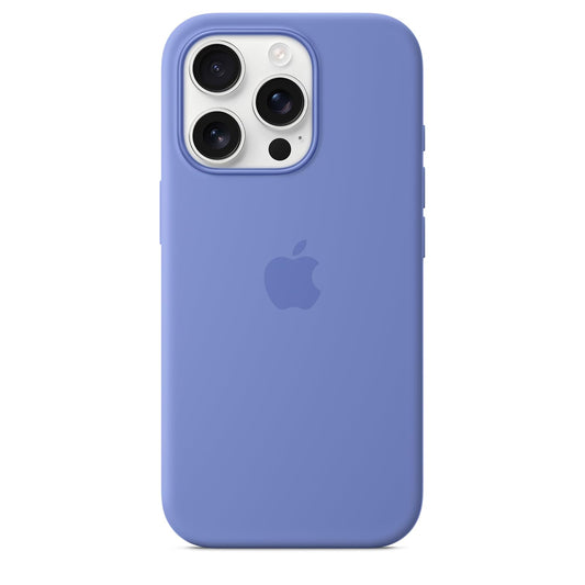 Apple Funda de silicón con MagSafe para el iPhone 16 Pro – Violeta Azul ​​​​​​​