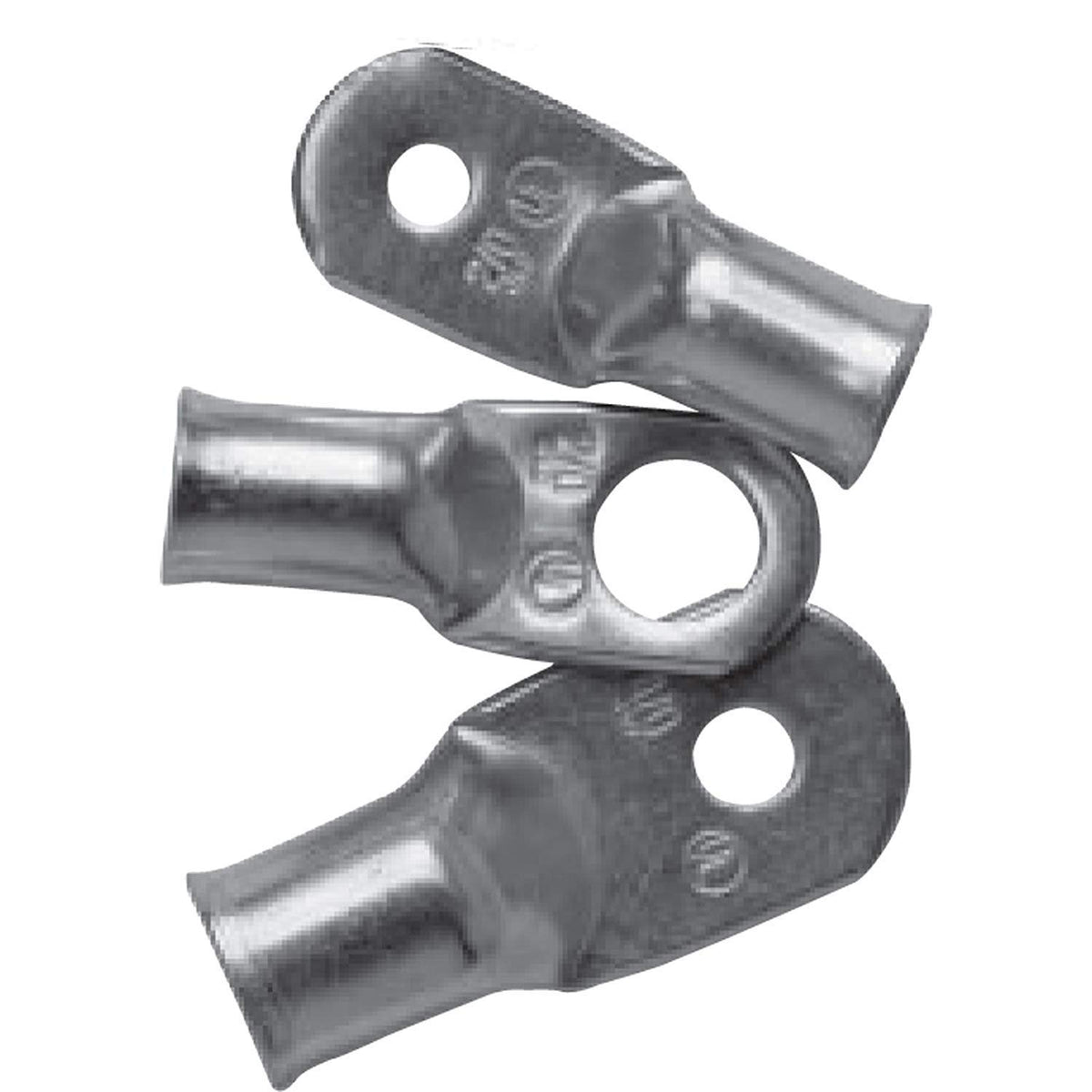 Ancor 252285 Marine Grade Electrical Heavy Duty Tinned Copper Lugs (1/0-Gauge, Size 5/16 Screw, 2-Pack)
