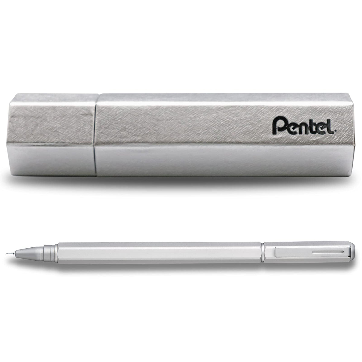 Pentel de México BLN665Z-A-EST Bolígrafo Energel Hexagonal, 0.5 mm, pack of/paquete de 1