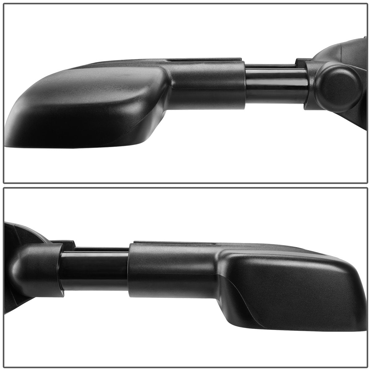 DNA Motoring TWM-022-T111-BK-R Espejo de Remolque Eléctrico Derecho para Chevy C/K 1500/2500 1988-2000 y Tahoe 1995-1999, Negro