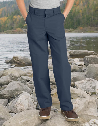 Dickies Pantalon de Nino de Cintura Ajustable Corte Husky KP0123CH Pantalones para Niños