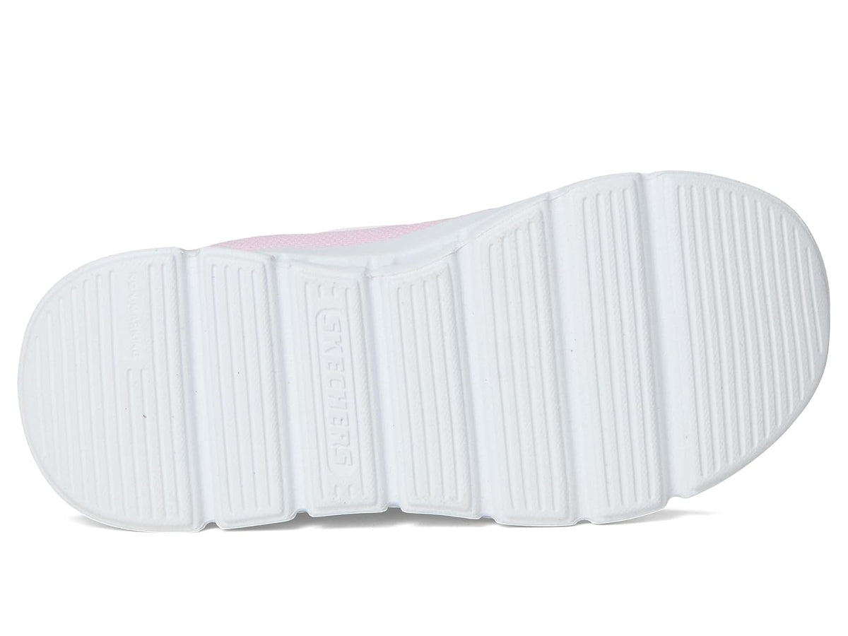 Skechers Glide-Step Flow para niñas | Espuma viscoelástica atlética, deslizante, refrigerada por aire, lavable a máquina, cierre adaptativo
