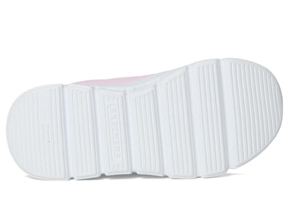 Skechers Glide-Step Flow para niñas | Espuma viscoelástica atlética, deslizante, refrigerada por aire, lavable a máquina, cierre adaptativo