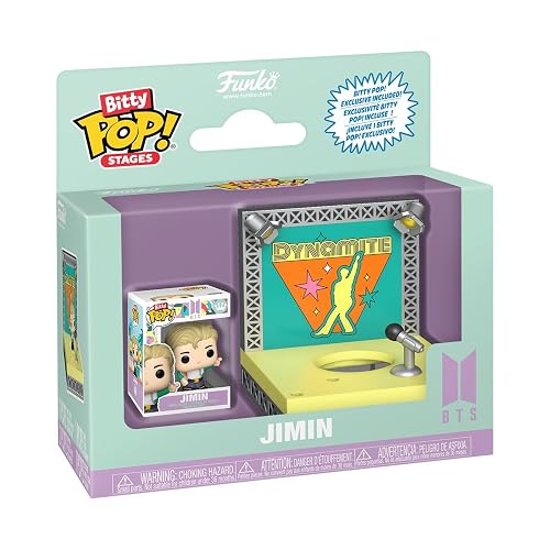 Funko Pop! Bitty Stages: BTS - Dynamite - Jimin - Collectable Vinyl Figure - Gift Idea - Official Merchandise - Toys for Kids & Adults - KPOP Fans