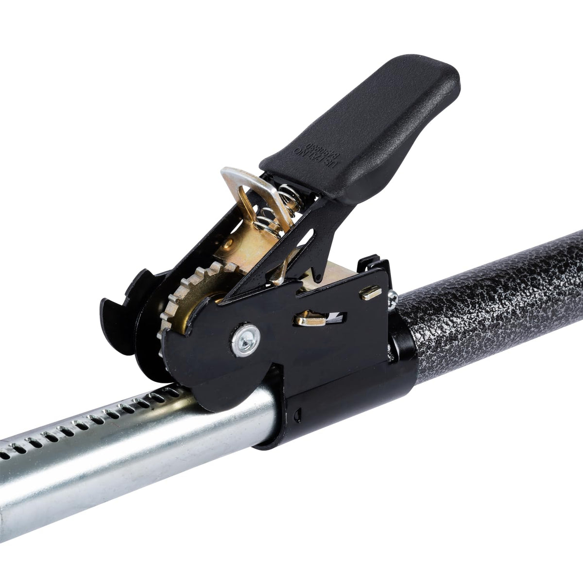 KEEPER - Barra de Carga de carraca - Negro/Plata, Ajustable de 40 a 70 Pulgadas