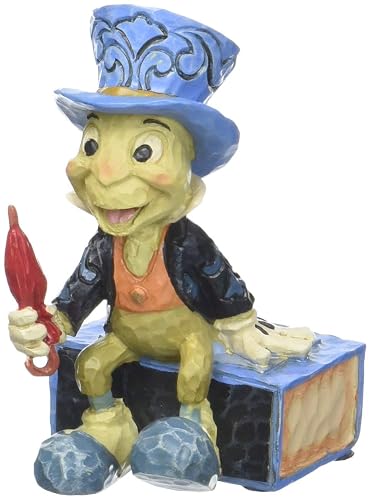 Jim Shore Disney Traditions Mini Jiminy Cricket on Match Box Figurine 4054286