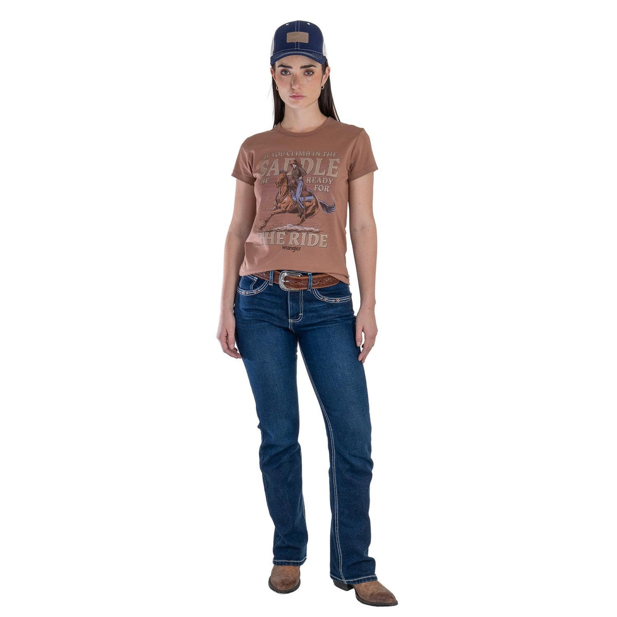 Wrangler Camisa de Algodón para Mujer