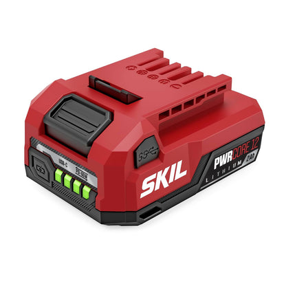 Skil Kit de Arranque 12V con Batería USB-C 2.0Ah y Cargador PD 20W, Rojo, 12V