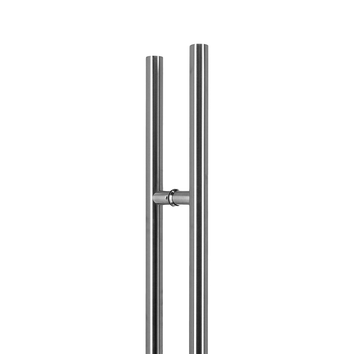 Brüken MX6427 Jaladera Tipo H 150 X 14.5 X 3 Cm, Plata