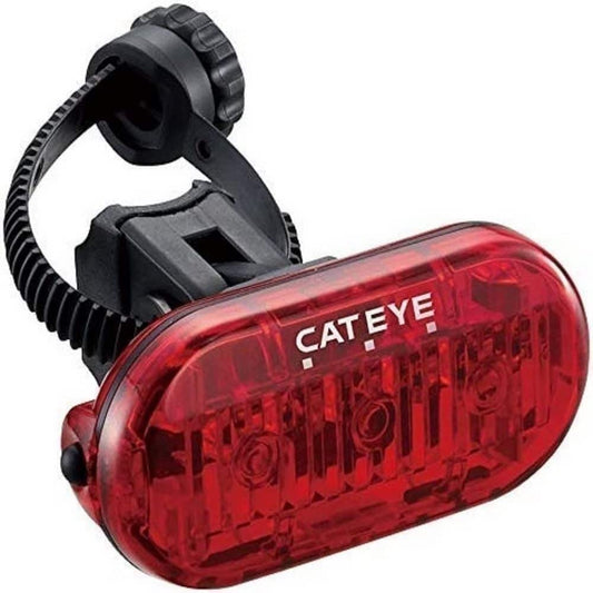 CATEYE Omni 3 - Luz de seguridad para bicicleta | Visibilidad de 360°, múltiples modos de parpadeo, batería AAA, más de 200 horas, se adapta a de carretera, urbanas