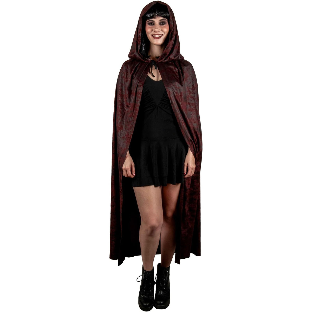 REV Capa Antigua de Poliéster – Capa Estilo Histórico para Disfraz de Hechicero, Monje o Anciano – Ideal para Cosplay, Evento Escolar, Halloween o Fiesta Temática