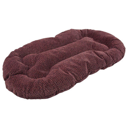 Fancy Pets Cojín Med para Cama de Plástico – 66x 44 cm, Tela Suave y Resistente, Descanso Cómodo para Perros, Colores Surtidos