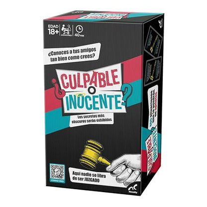 Novelty Corp Juego De Mesa ¿Culpable O Inocente?