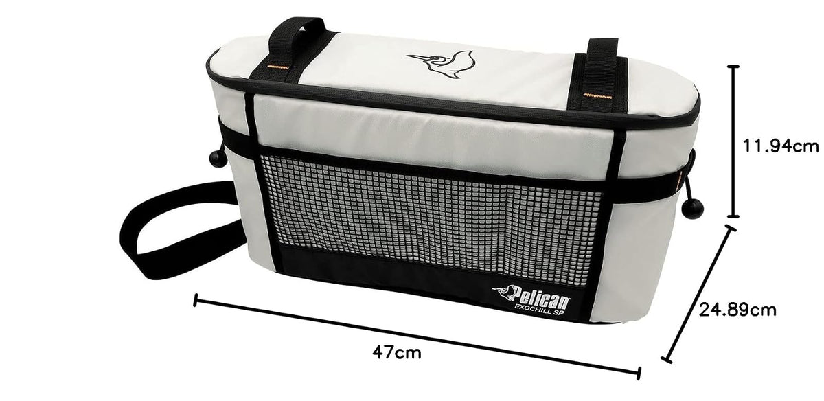 Pelican - Exochill Seat Pack 14L Cooler - Perfecto para Kayak con Silla de césped - Enfriador Suave con Correa para el Hombro - Insualted