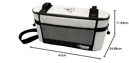 Pelican - Exochill Seat Pack 14L Cooler - Perfecto para Kayak con Silla de césped - Enfriador Suave con Correa para el Hombro - Insualted