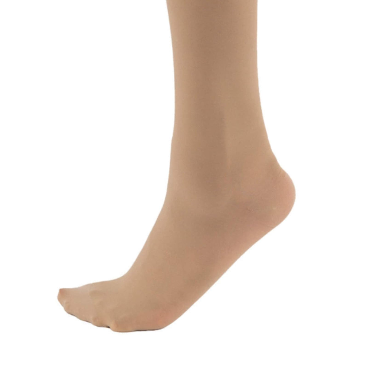 JOBST Ultrasheer Medias de compresión, Baja 15-20mmHg, Pantimedia, Talla L | Punta Cerrada, Color Natural, Compresión de Grado Médico